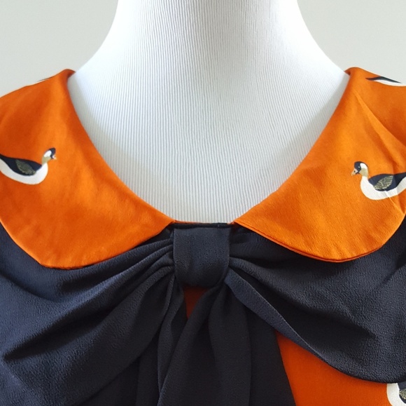 Modcloth Sleeveless Duck Print Blouse - Picture 6 of 7